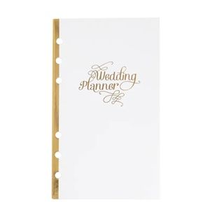 ✨NEW✨ White & Gold Wedding Planner Journal
